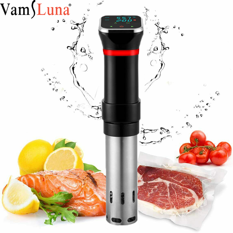 Digital Sous Vide Precision Cooker - แบบพกพา 1100WสูญญากาศอาหารSous Videเครื่องPrecision Cookerทำอาหารอุปกรณ์ที่ทนทานImmersion Circulator LCD