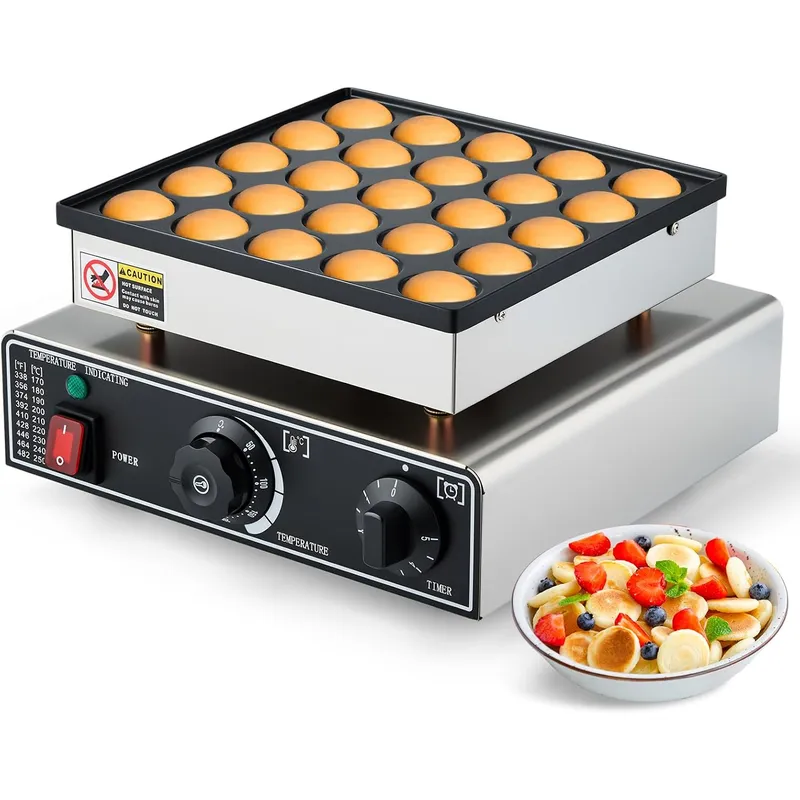 เครื่องทำแพนเค้กขนาดเล็กเชิงพา - Mini Waffle Maker Machine บทวิจารณ์และราคา