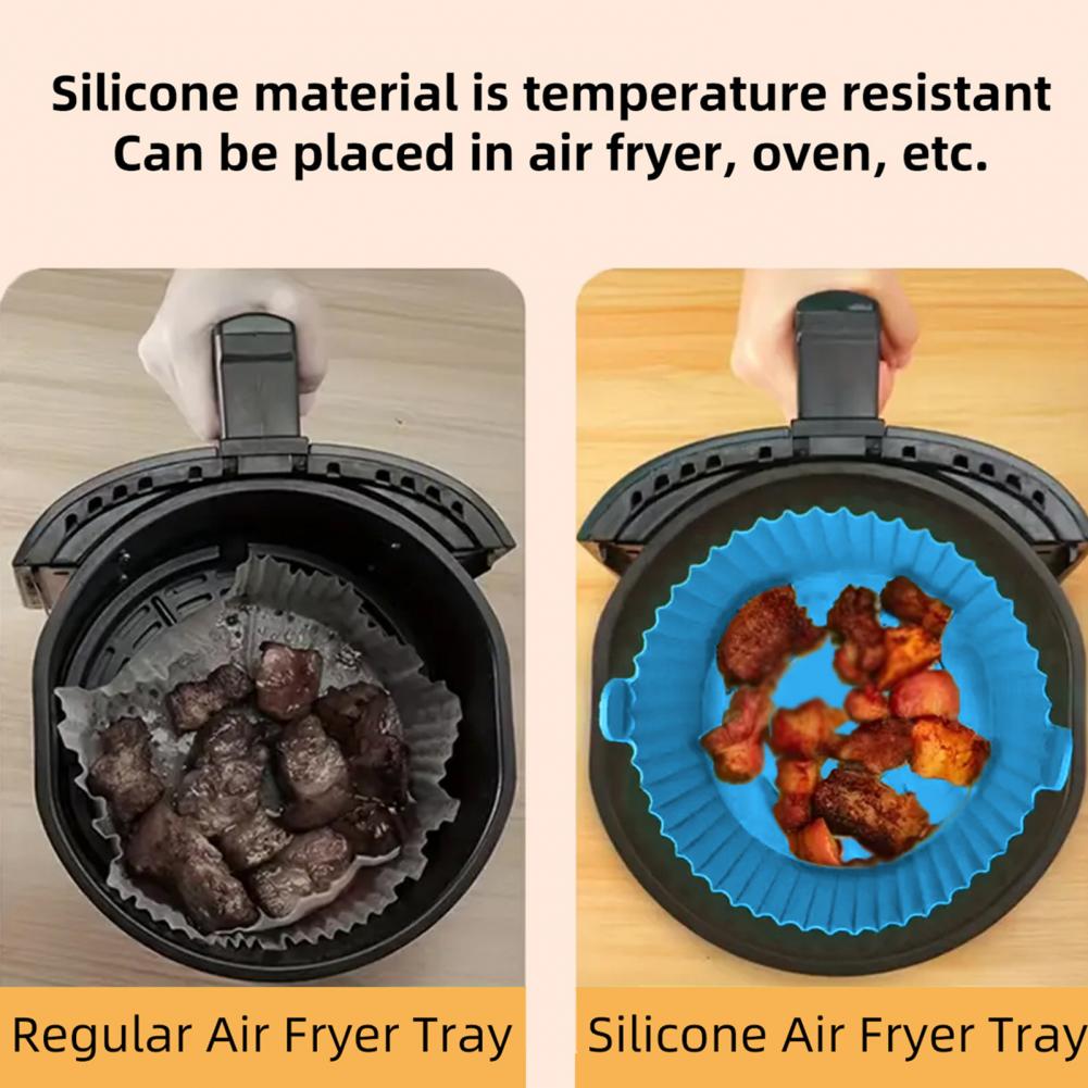 Air Fryer หม้อซิลิโคน Air Frye - Air Fryer Silicone Pot Liner บทวิจารณ์และราคา