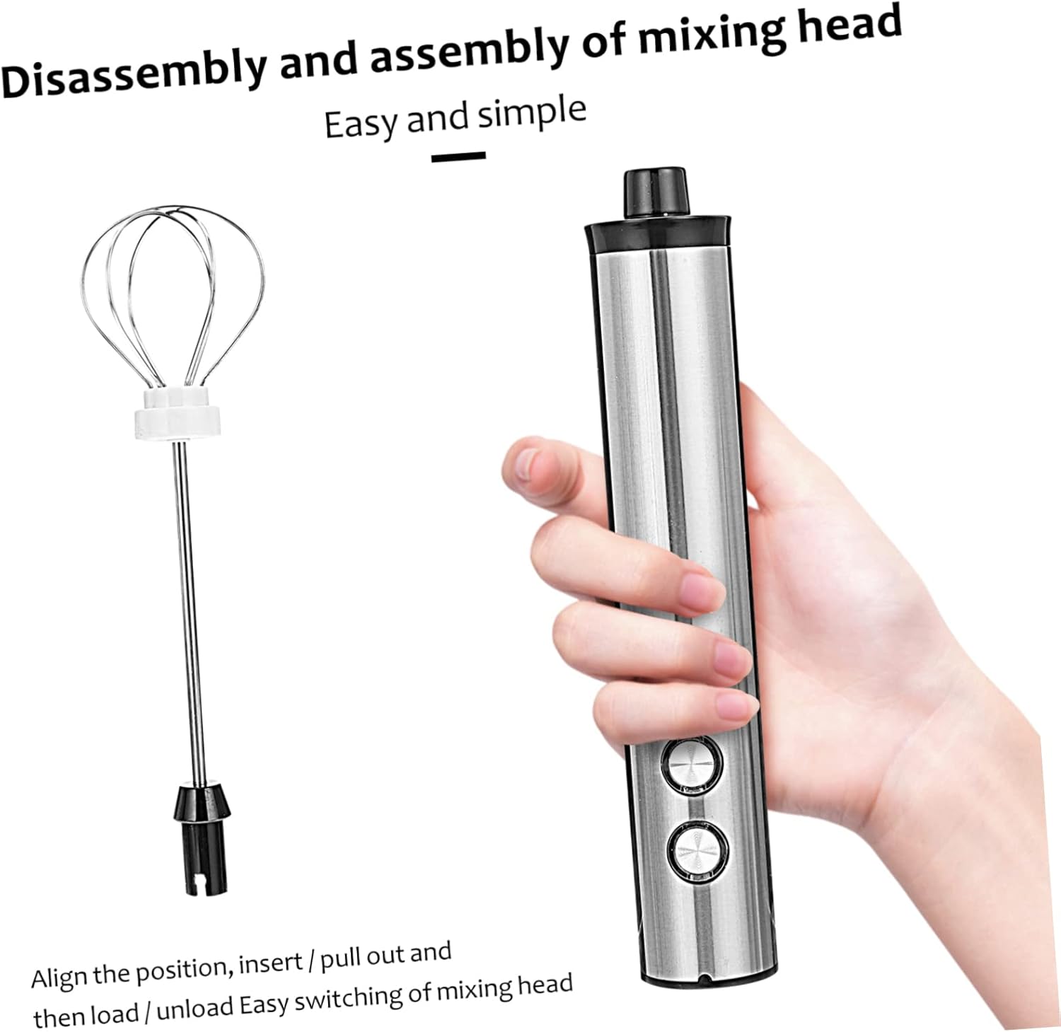 เครื่องตีฟองนมไฟฟ้าแบบมือถือ M - Electric Milk Frother Handheld บทวิจารณ์และราคา