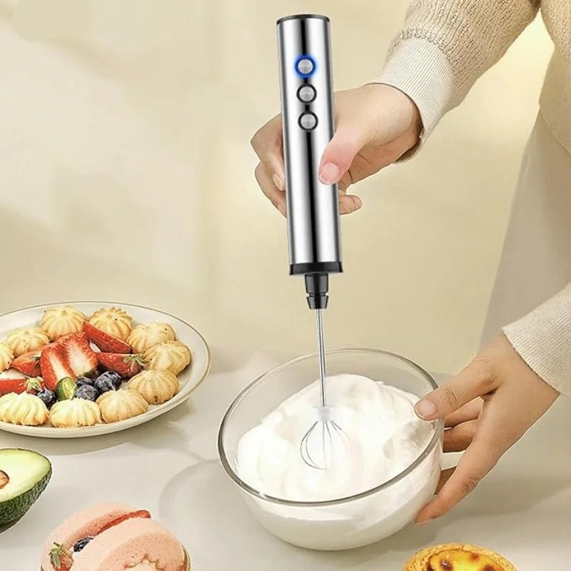 เครื่องตีฟองนมไฟฟ้าแบบมือถือ M - Electric Milk Frother Handheld บทวิจารณ์และราคา