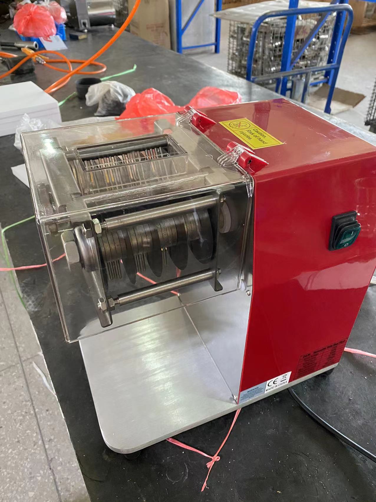 เครื่องตัดเนื้อไฟฟ้าเชิงพาณิชย - Automatic Meat Slicer Home บทวิจารณ์และราคา